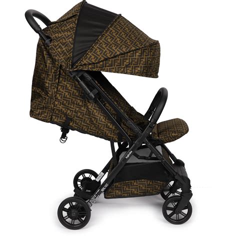 Shop Fendi Baby's & Little Kid's FF Logo Stroller 